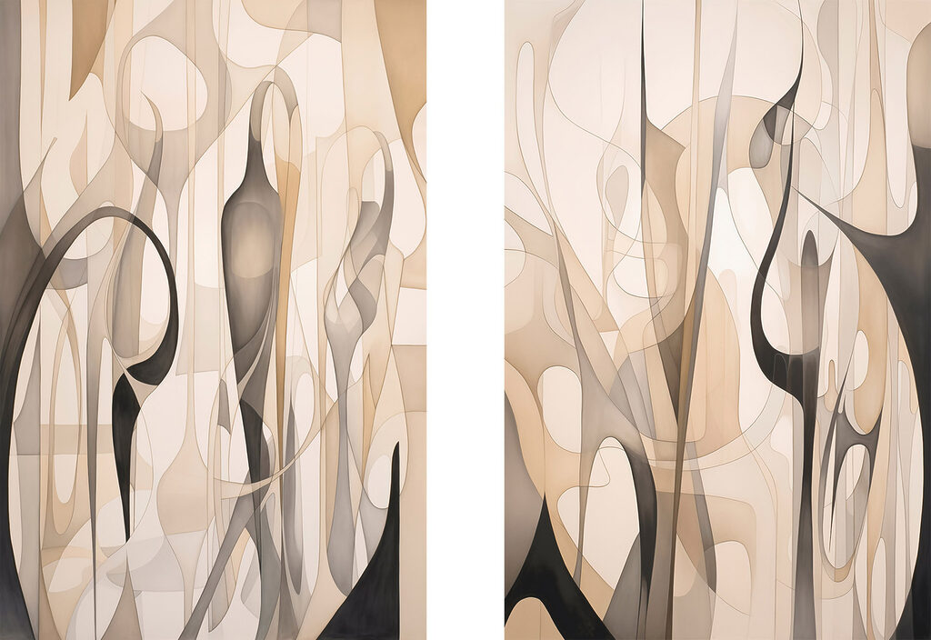 Twee kunstwerken — volledig ontwerp