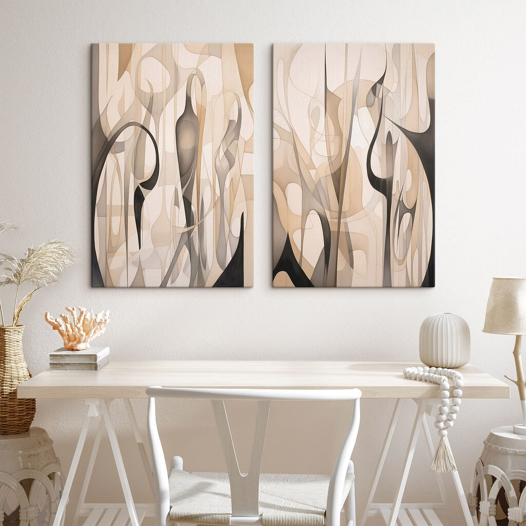 Twee kunstwerken — interieur 2