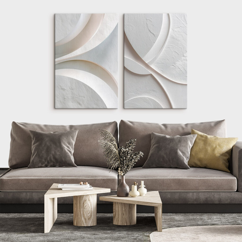 Zachte rondingen en subtiele schaduwen gaan hand in hand — interieur 1