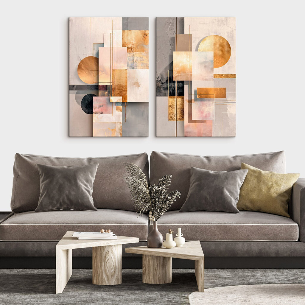Kunstcollage — interieur 1