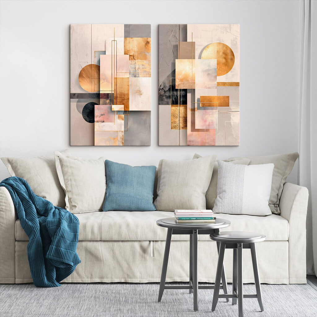 Kunstcollage — interieur 2