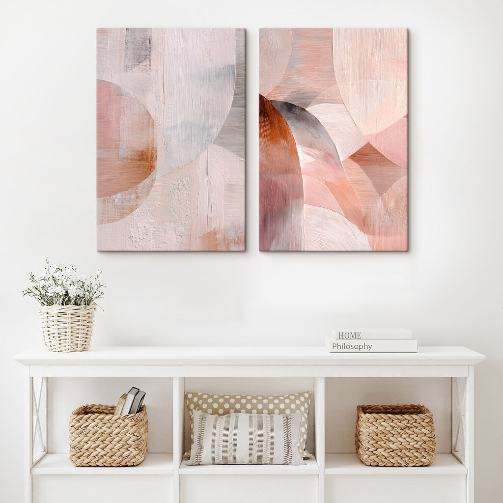 Zachte tinten en vloeiende vormen gaan hand in hand — interieur 2