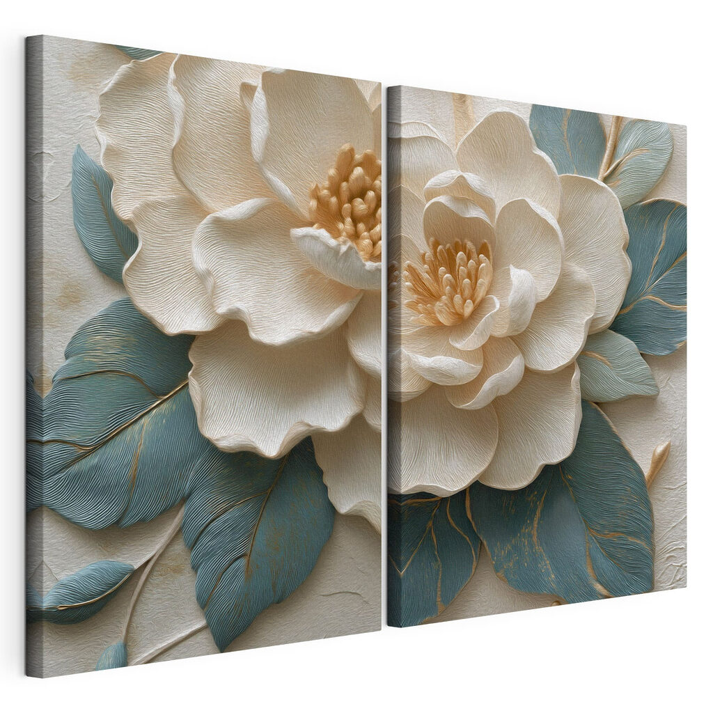 Collage van een bloem — productweergave