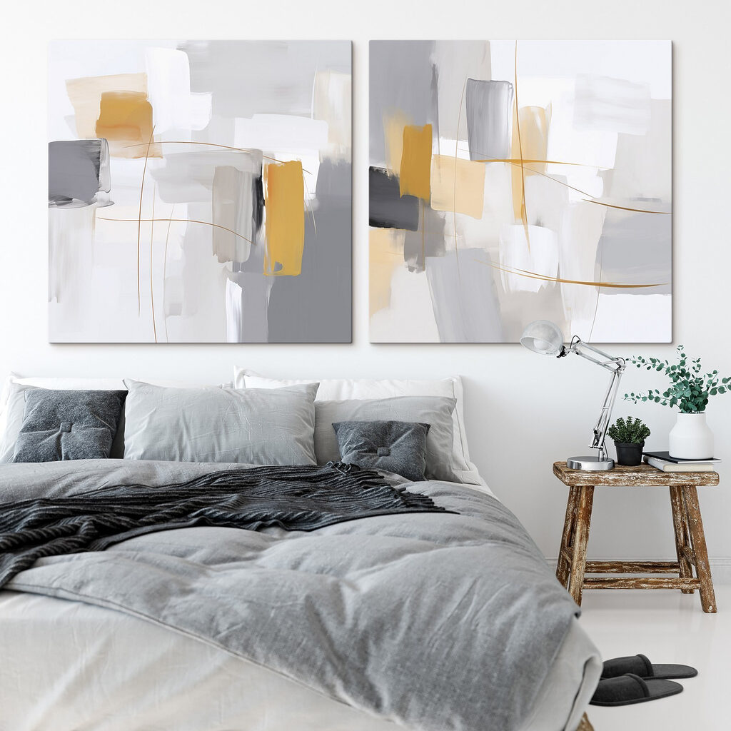 Twee kunstwerken — interieur 1