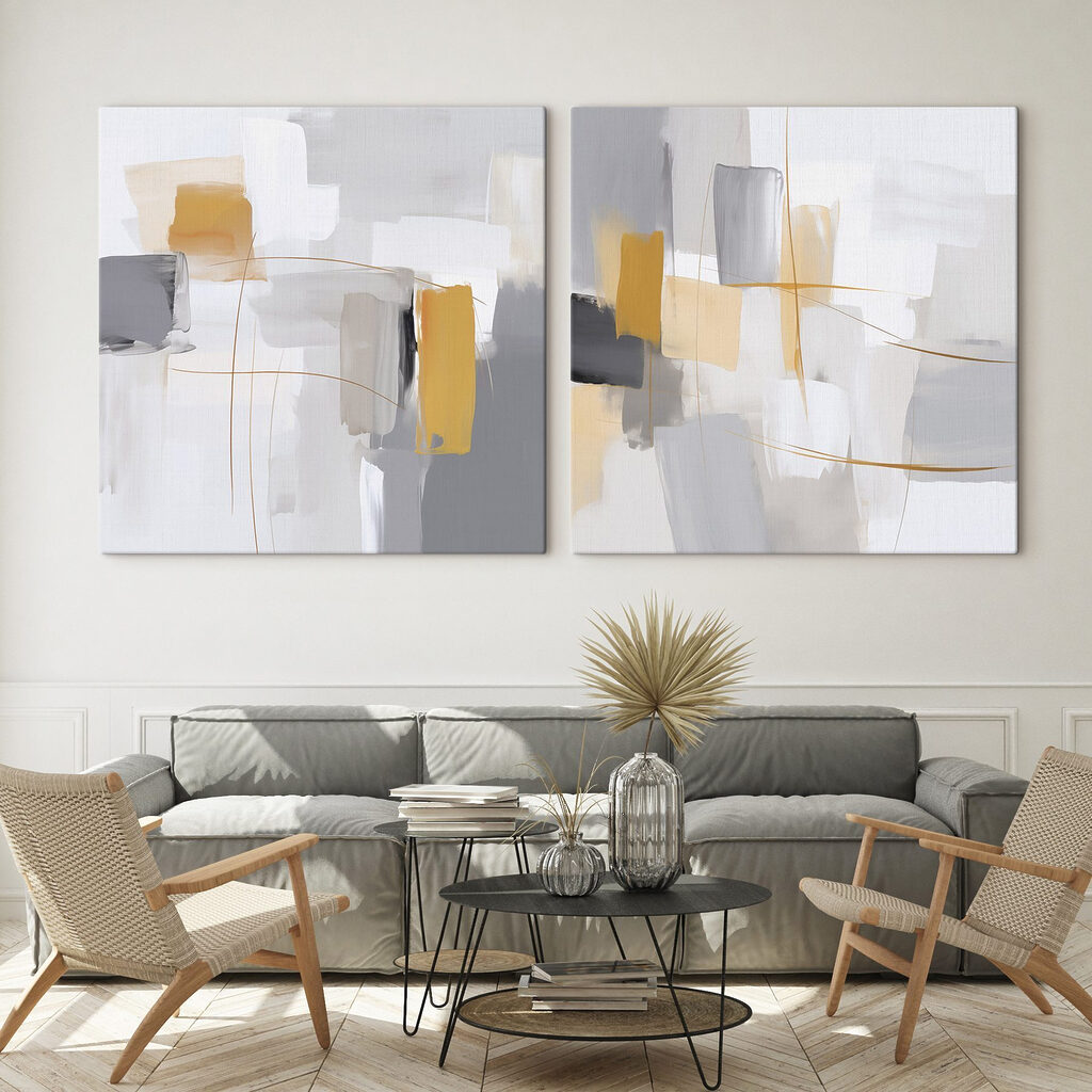 Twee kunstwerken — interieur 2