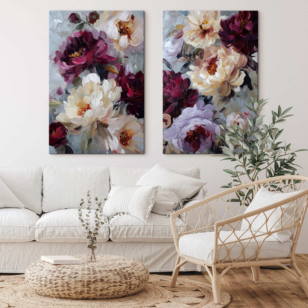 Bloemenschoonheid in levendige kleuren — interieur 1