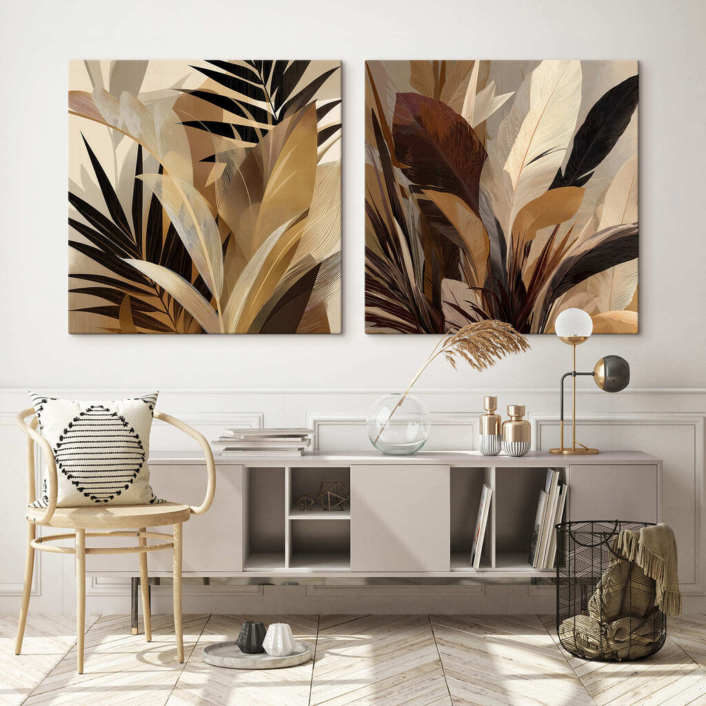 Een elegante combinatie van aardetinten — interieur 1
