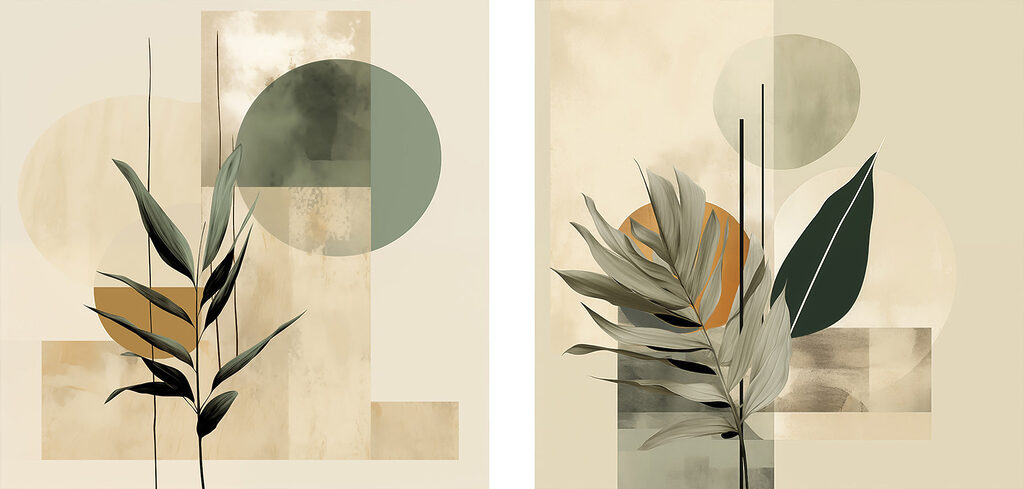 Twee kunstwerken — volledig ontwerp