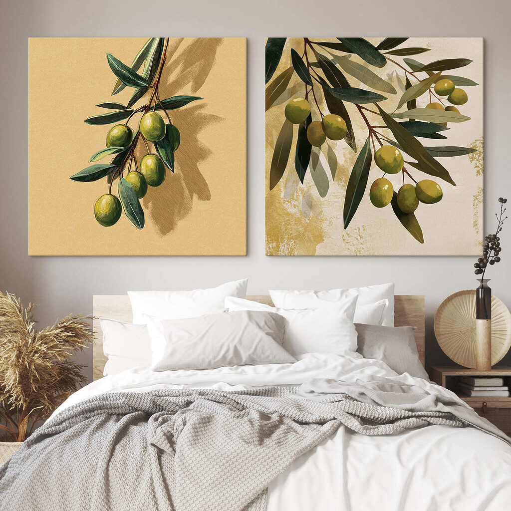 - Verse olijven aan sierlijke takken — interieur 2