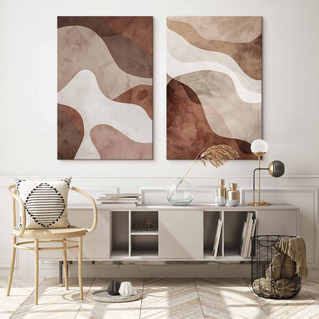 - Zachte rondingen in aardetinten — interieur 2