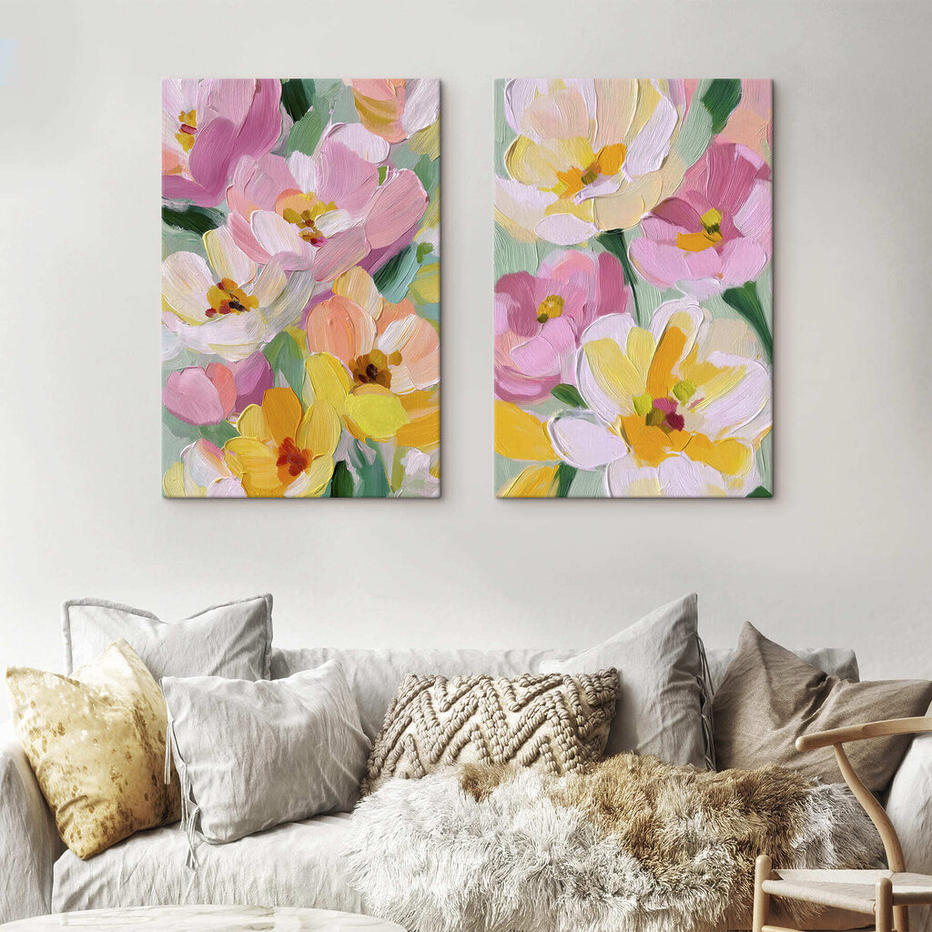 Kleurrijke bloemen in een levendige harmonie — interieur 1
