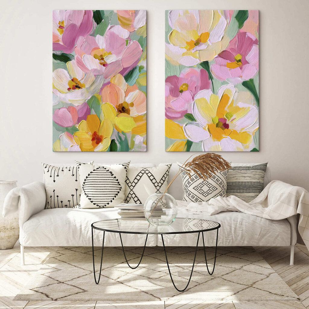 Kleurrijke bloemen in een levendige harmonie — interieur 2