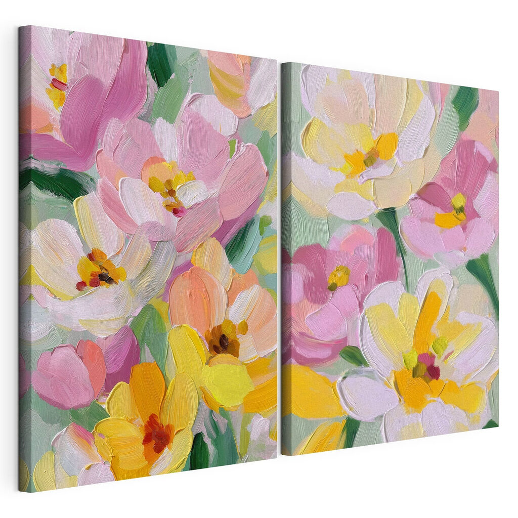Kleurrijke bloemen in een levendige harmonie — productweergave