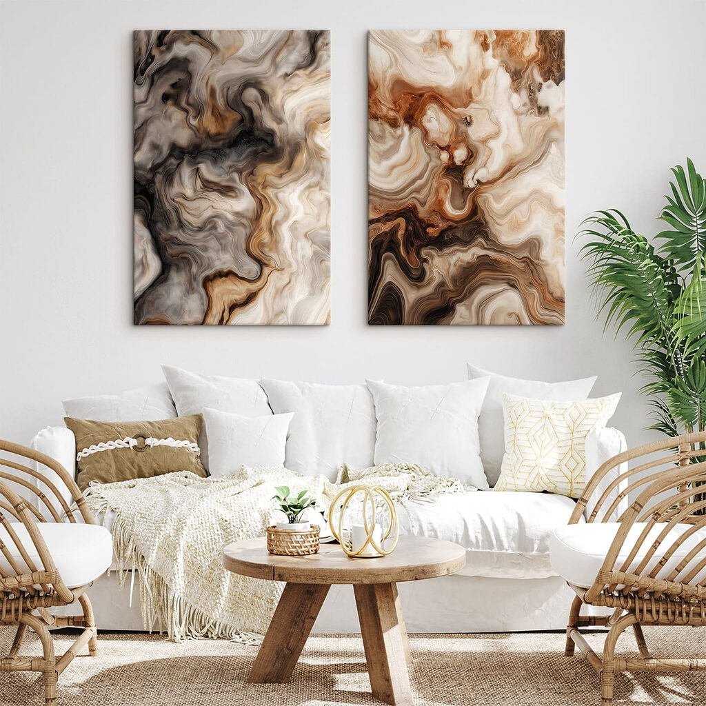 Elegante krullen in aardetinten — interieur 2