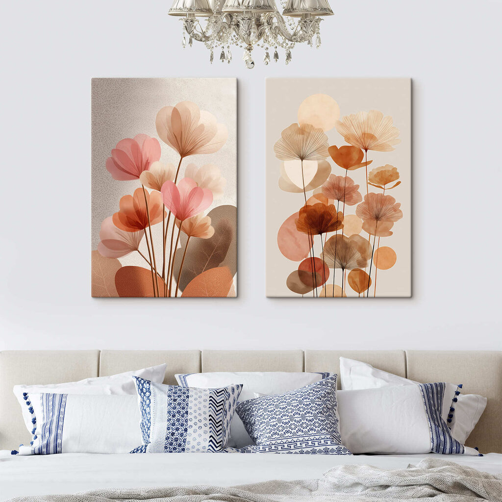 Zachte tinten in bloeiende harmonie — interieur 1