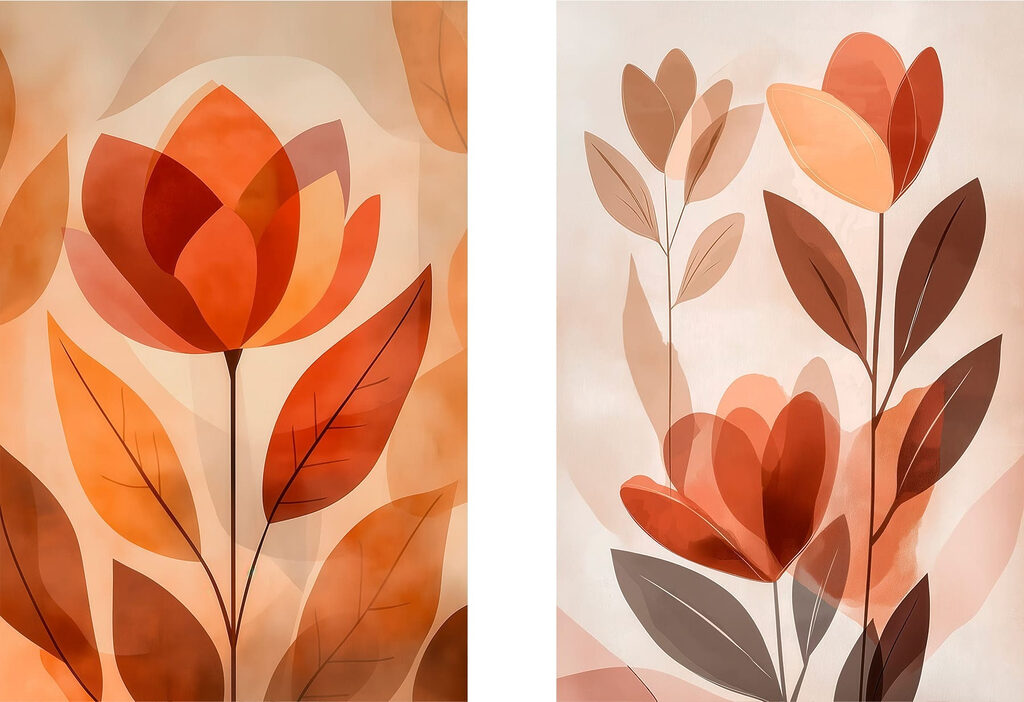 Screenshot van een bloem — volledig ontwerp