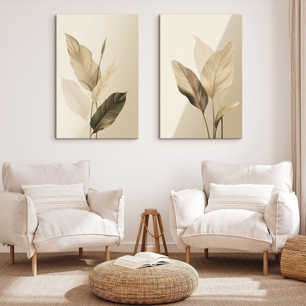 Zachte tinten van de schoonheid van de natuur — interieur 1