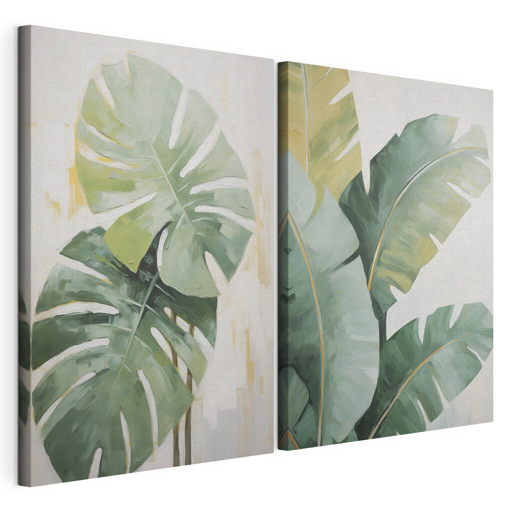 Schilderij van een plant — productweergave
