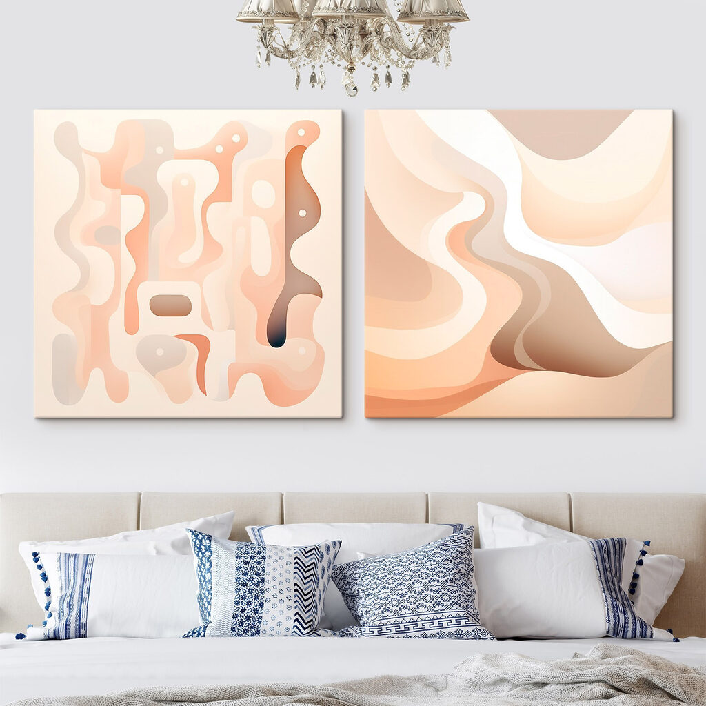 Zachte rondingen in warme kleuren — interieur 1
