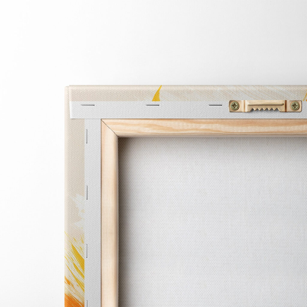 Twee kunstwerken in verf — achterkant