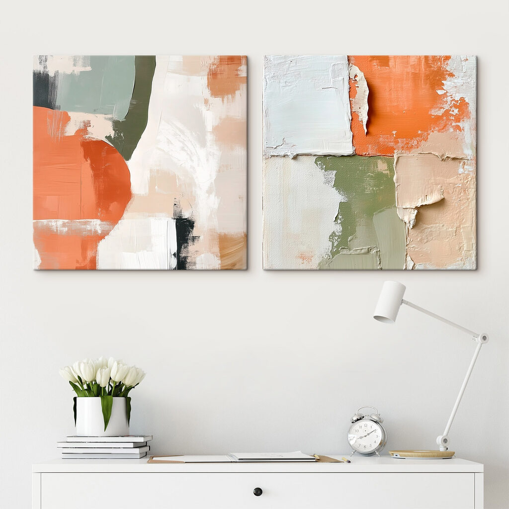 Schilderen in verschillende kleuren — interieur 2