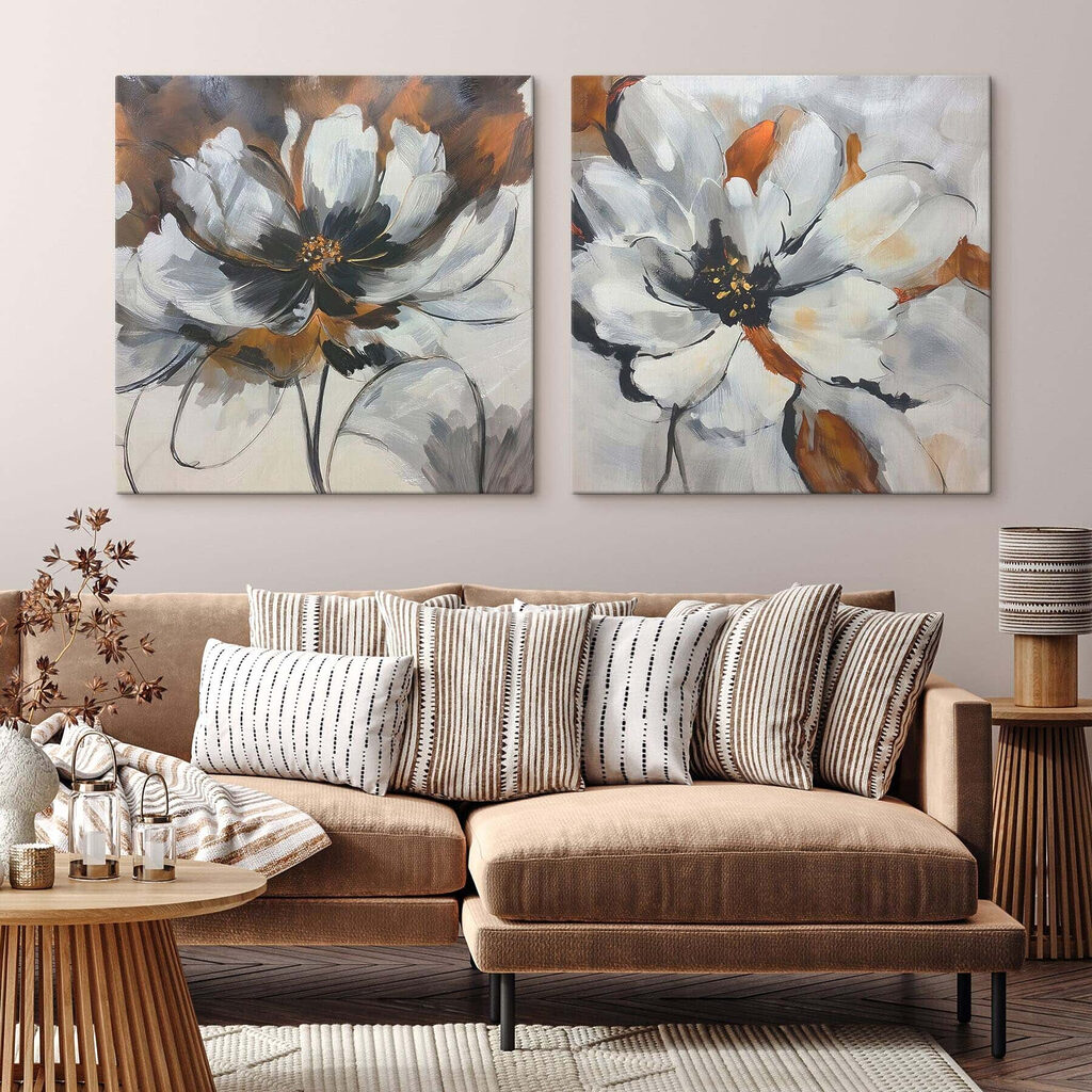 Schilderij van een bloem — interieur 2
