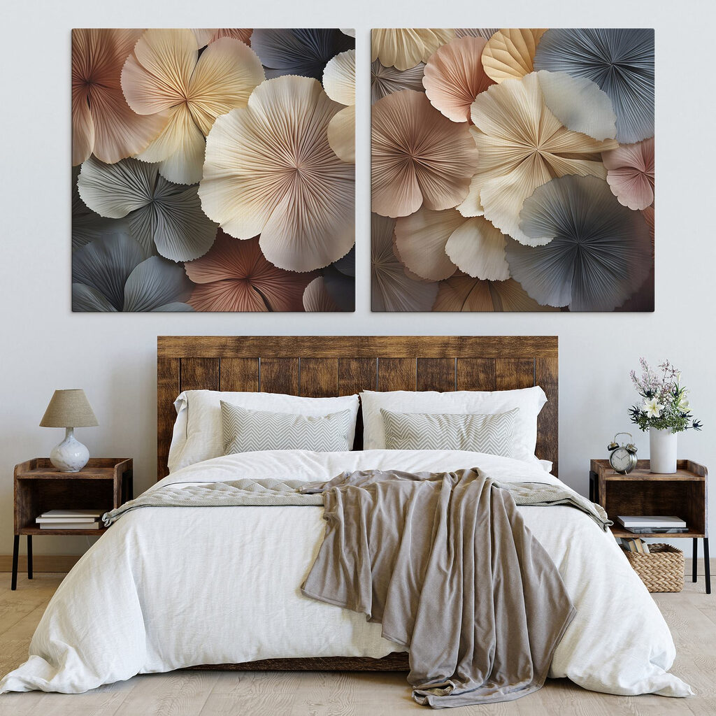 Bloemencollage — interieur 2