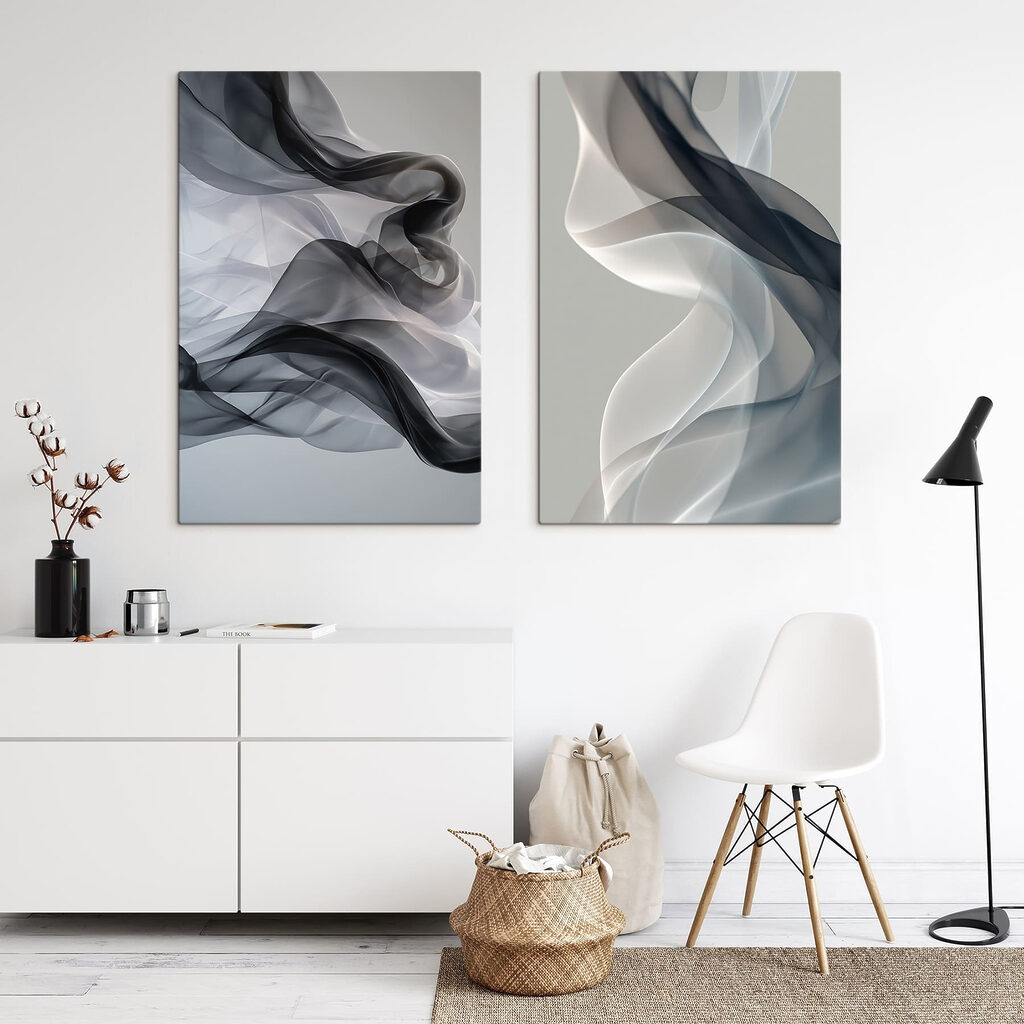 Vloeiende vormen in zachte tinten — interieur 2