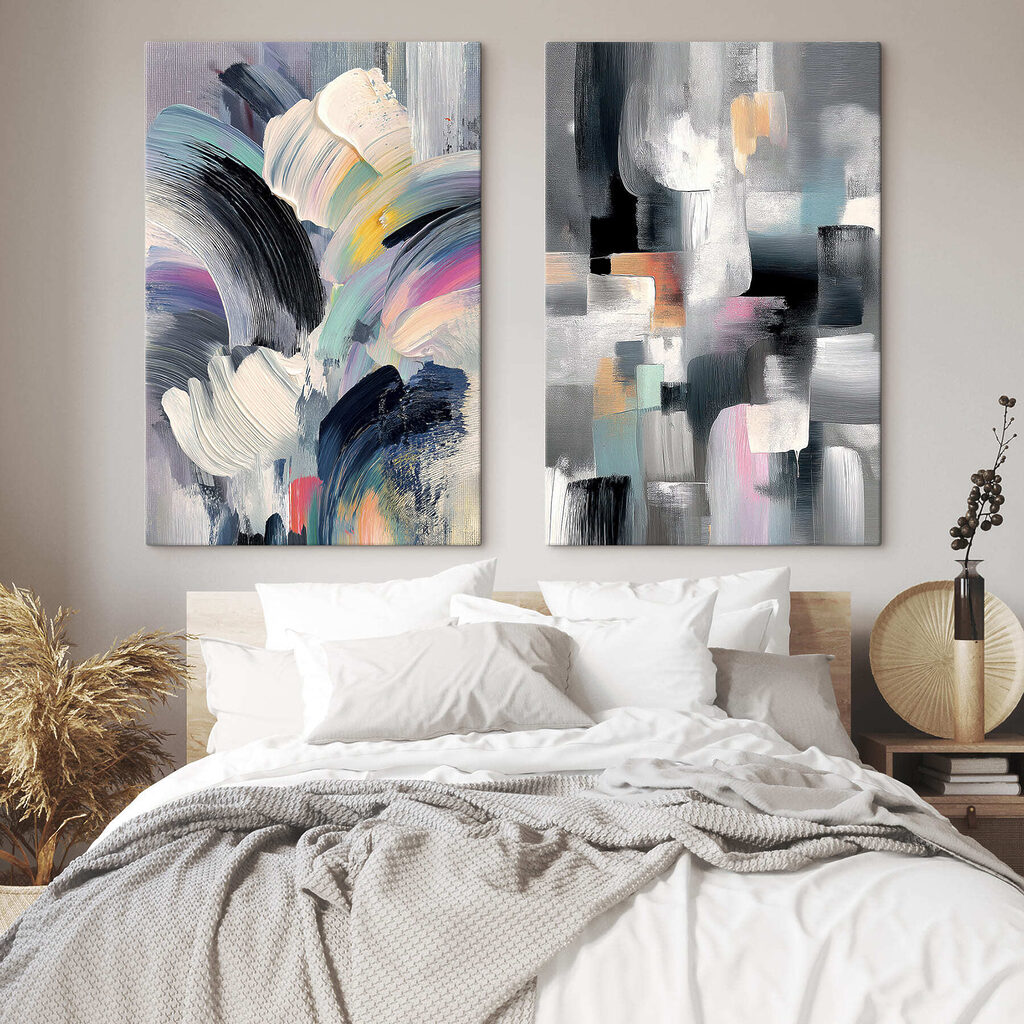 Kleurrijke krullen van creatieve expressie — interieur 2