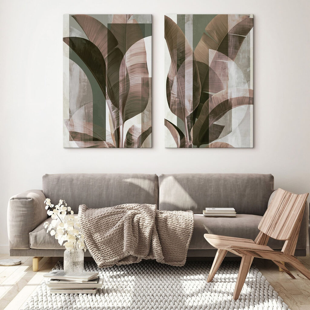Natuurlijke elegantie in ingetogen tinten in een interieur