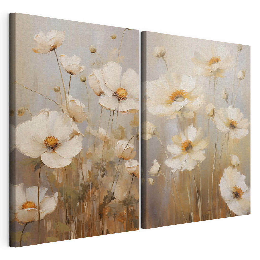 - Elegante bloemen in zachte tinten — productweergave