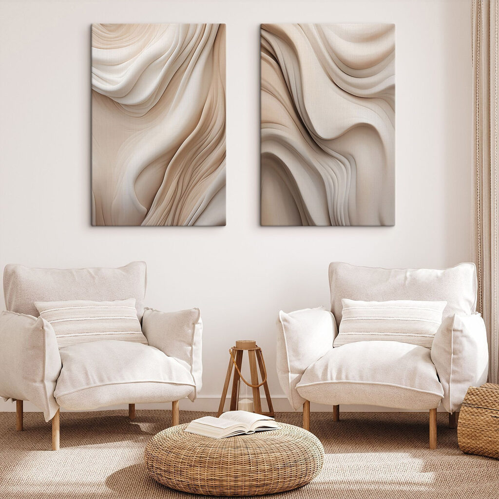 Zachte rondingen in warme tinten — interieur 2