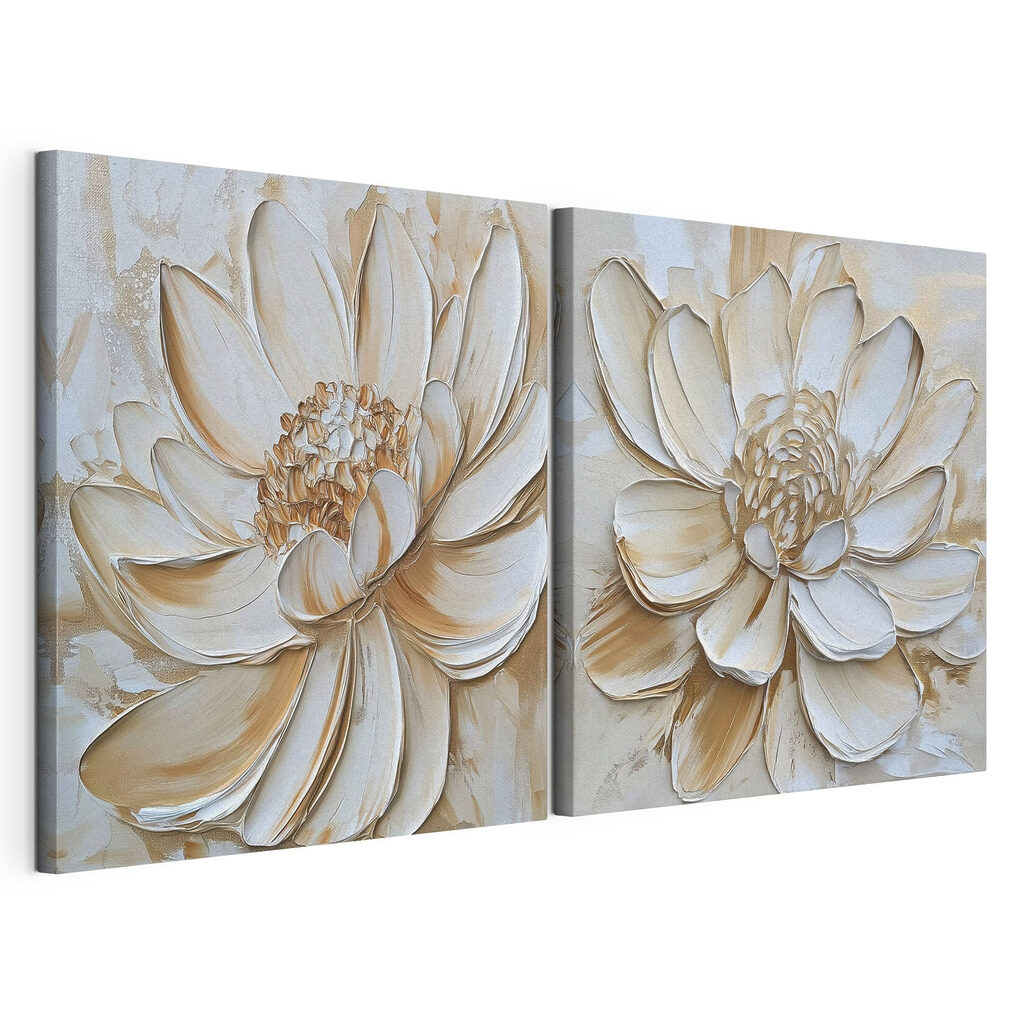 Rustige bloemen in zachte tinten — productweergave