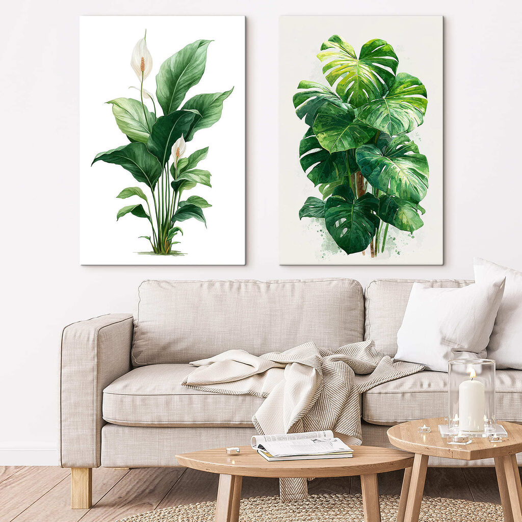 Vers groen brengt de natuur in huis — interieur 2