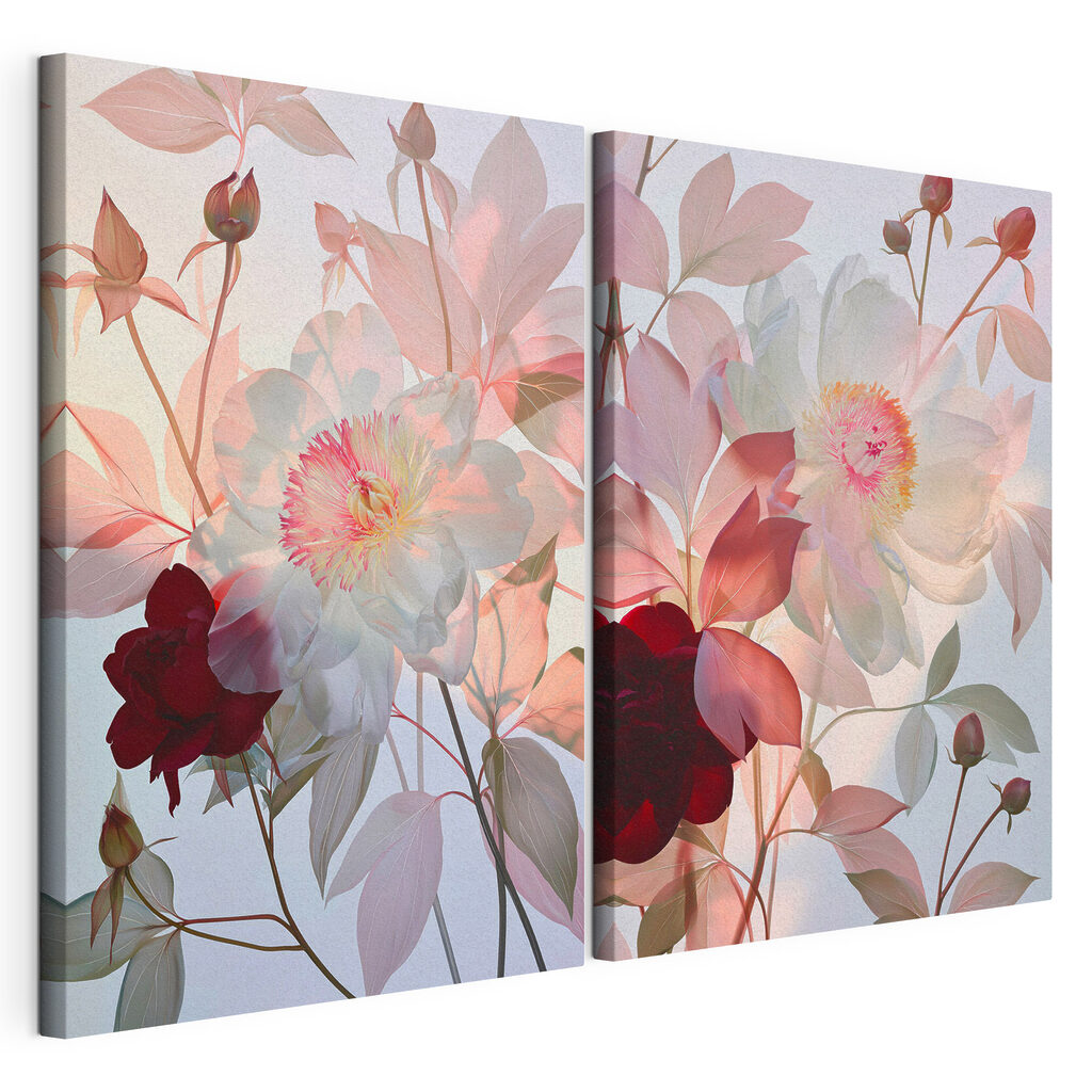 Zachte bloemen in subtiele tinten — productweergave
