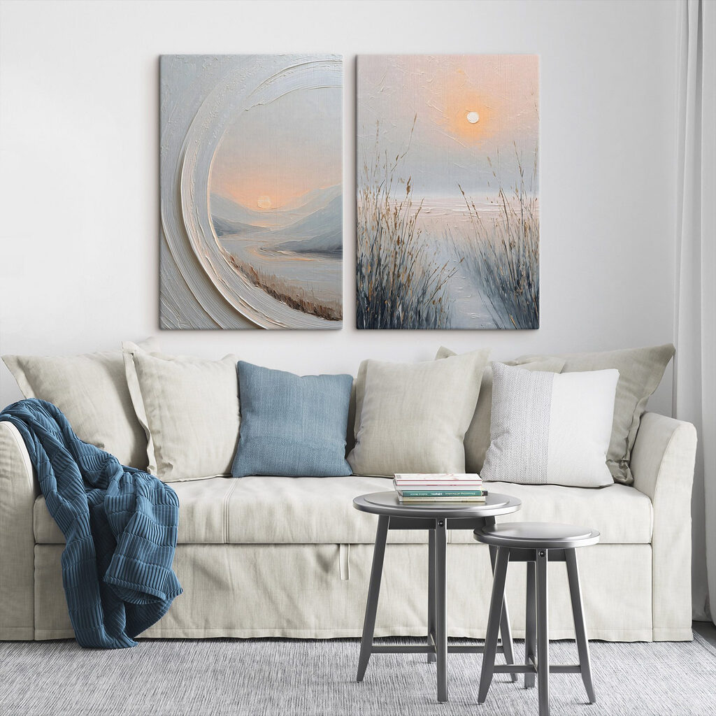 Landschapsschilderij — interieur 2