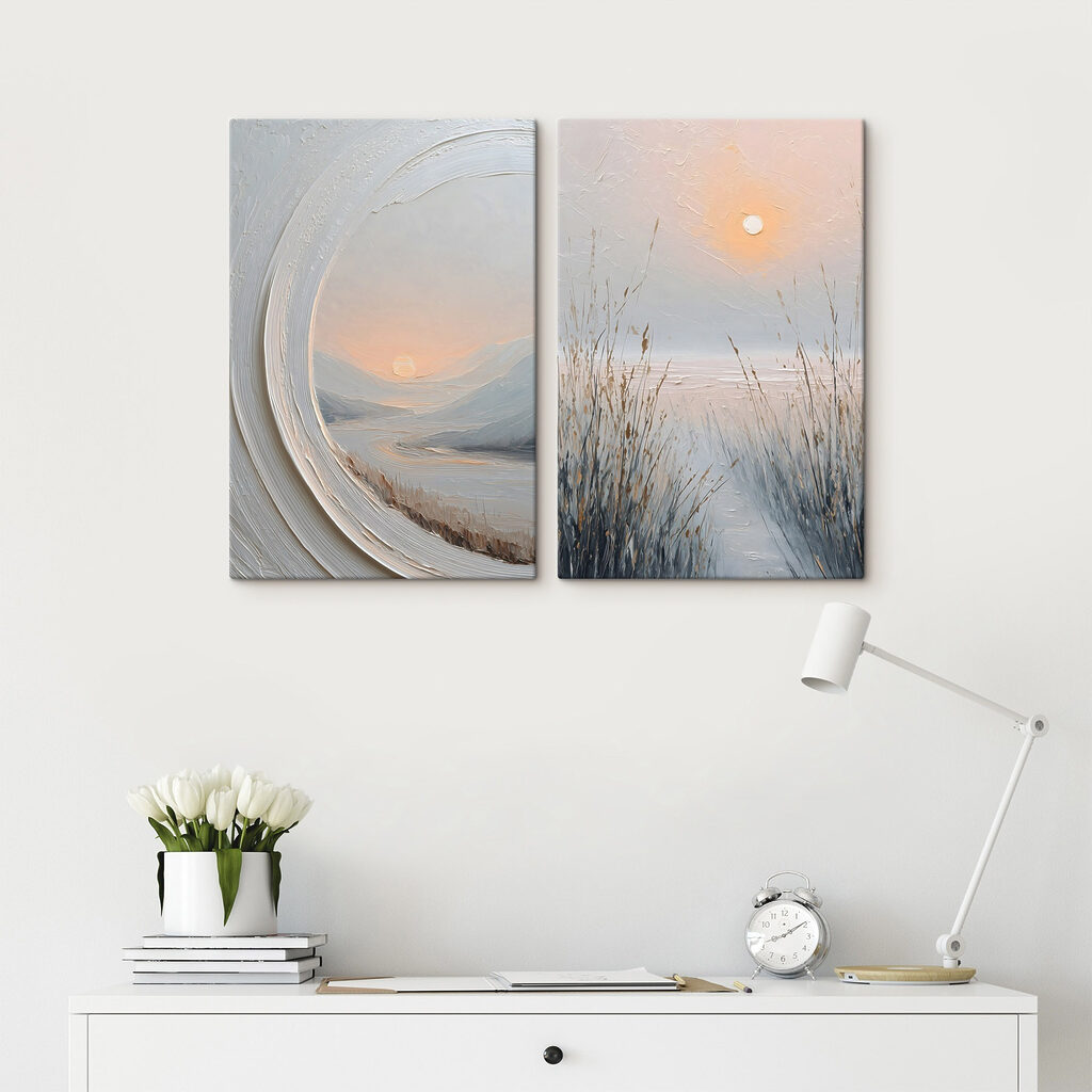 Landschapsschilderij — interieur 1