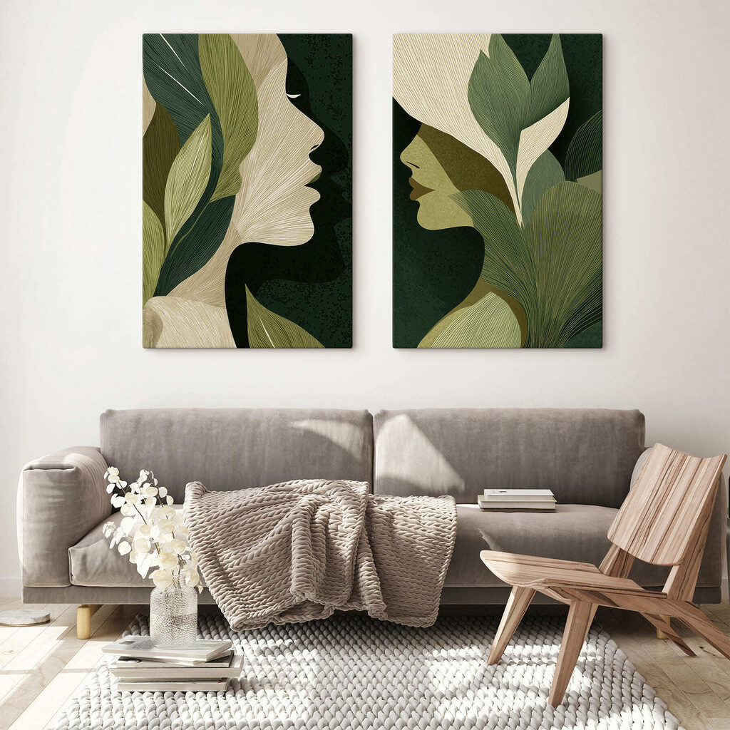 De fluisteringen van de natuur en de vrouwelijkheid — interieur 1