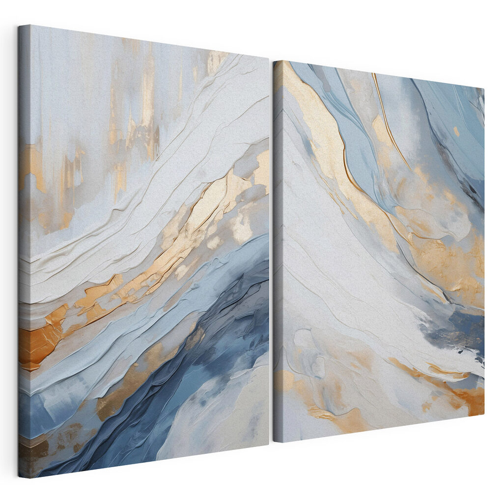 Schilderij van een berg — productweergave