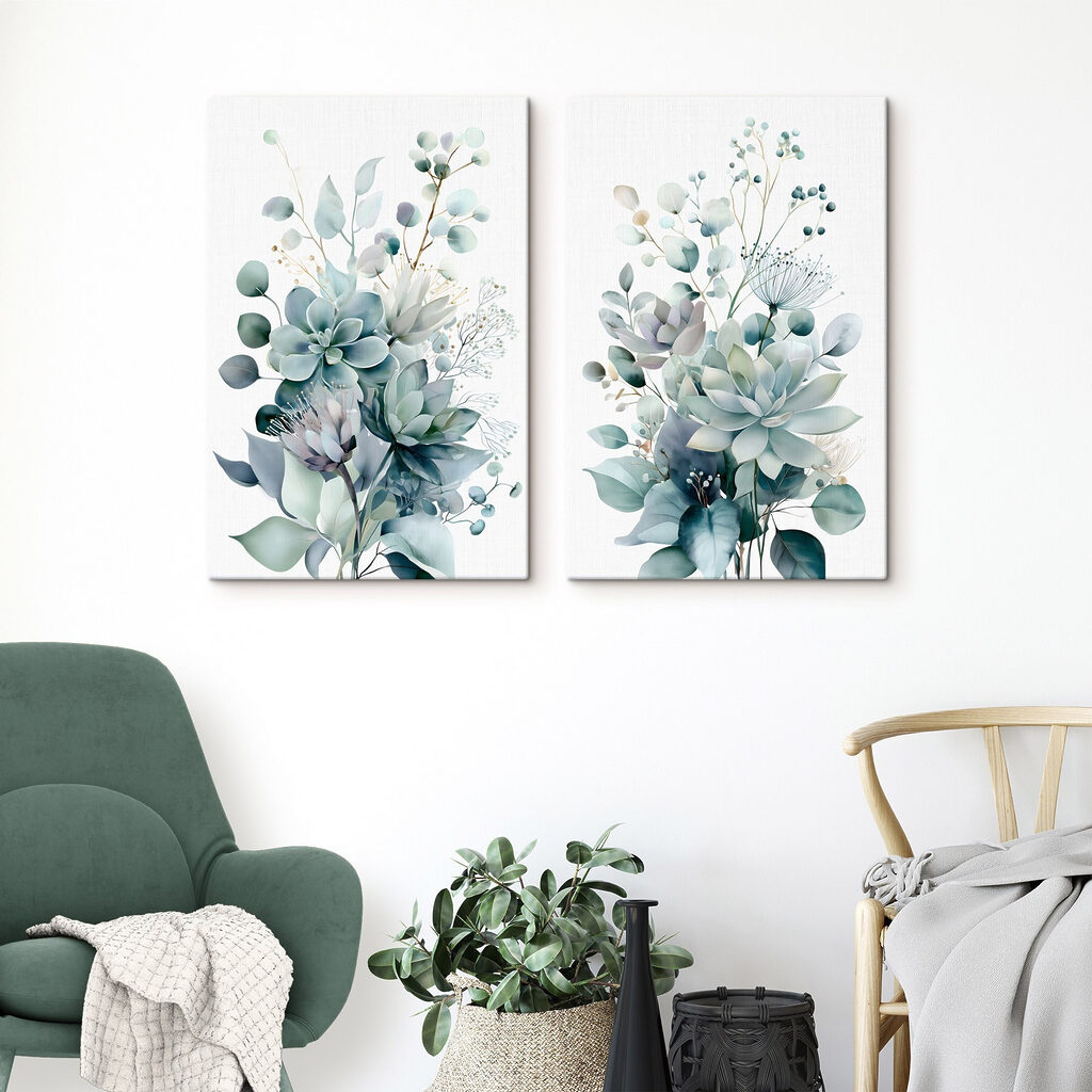 Fijn groen in zachte tinten — interieur 2