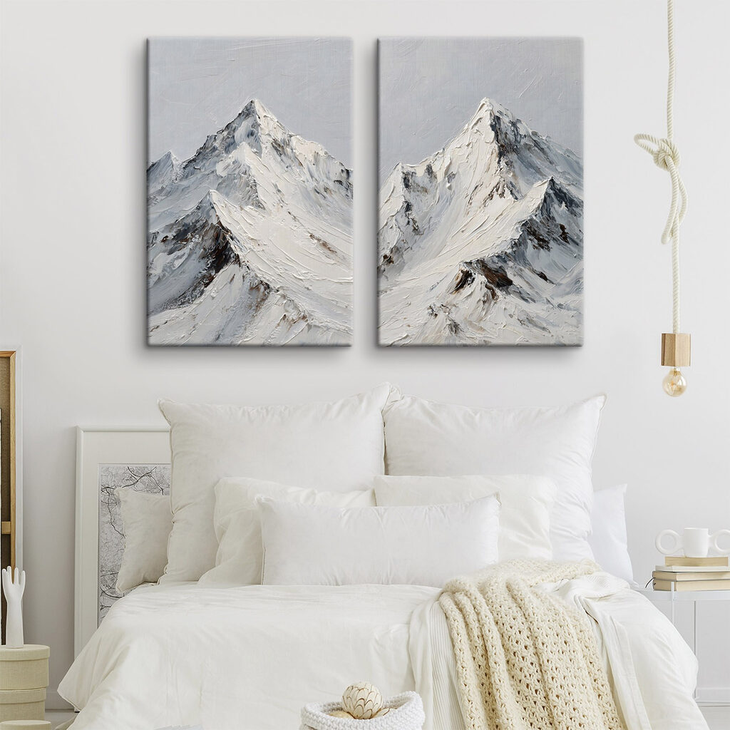 Besneeuwde berg — interieur 2