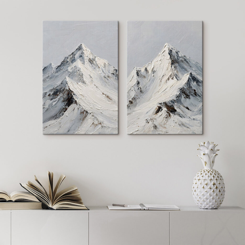 Besneeuwde berg — interieur 1