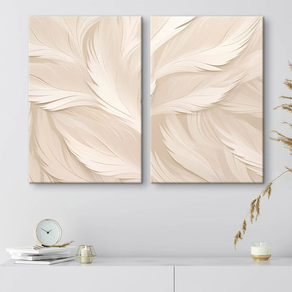 Wit verenpatroon op een witte achtergrond — interieur 1
