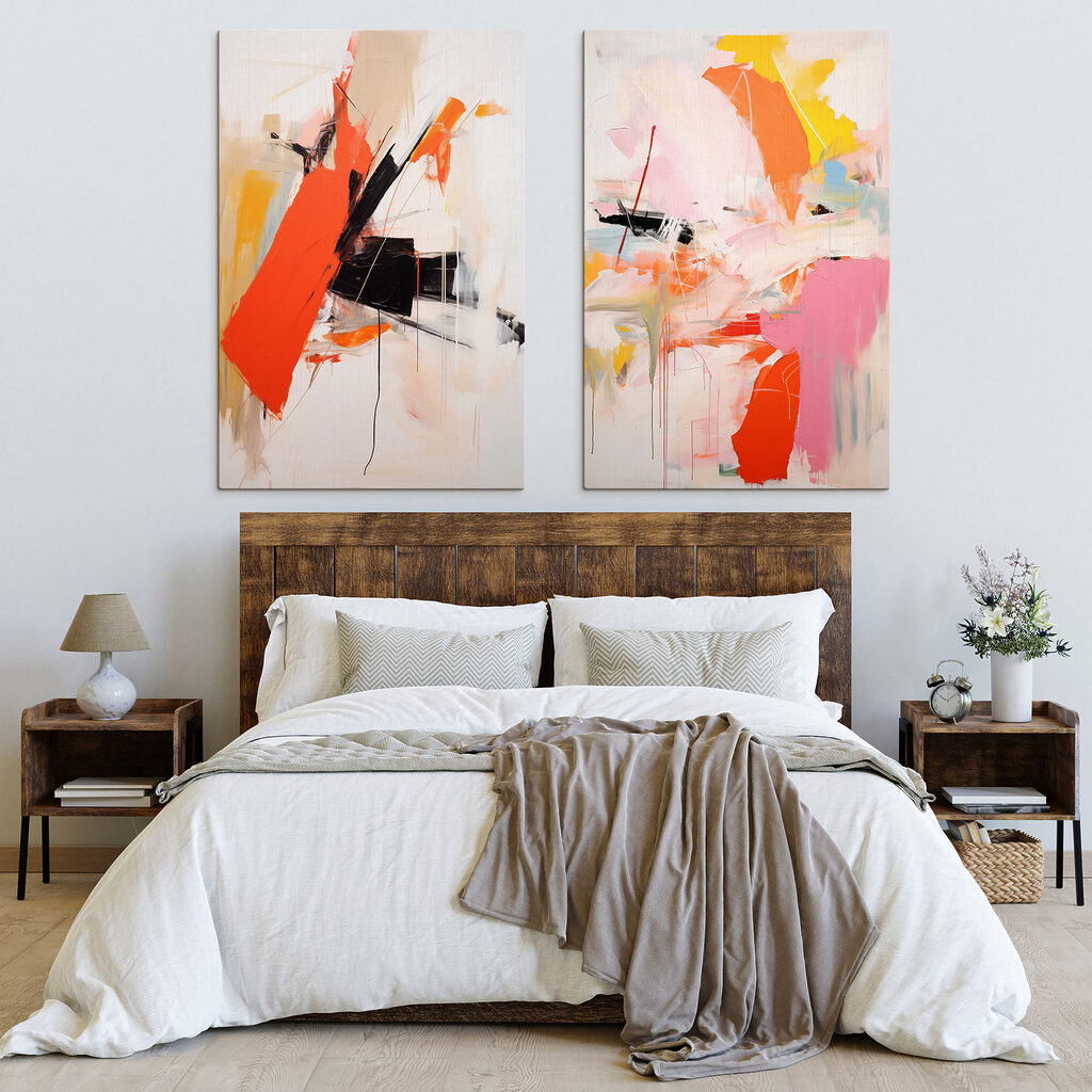 Schilderen in verschillende kleuren — interieur 1