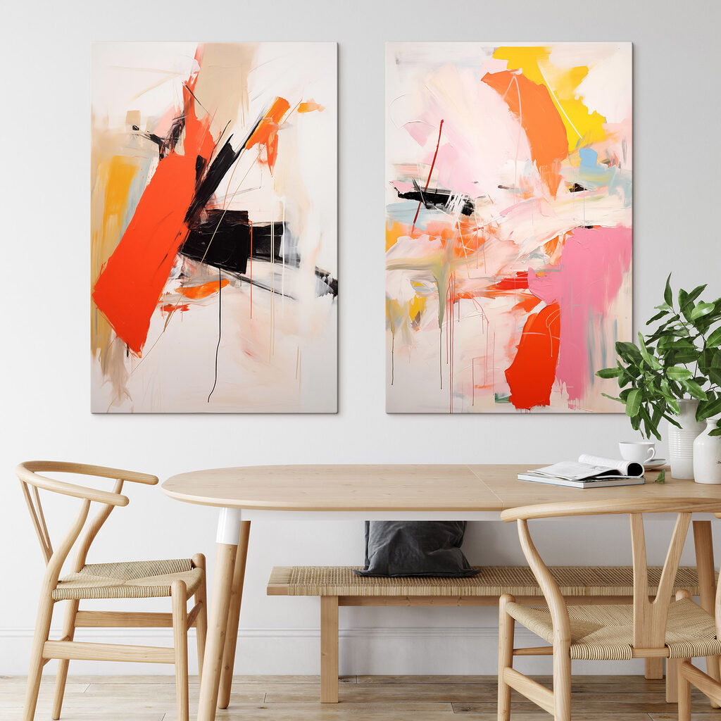 Schilderen in verschillende kleuren — interieur 2