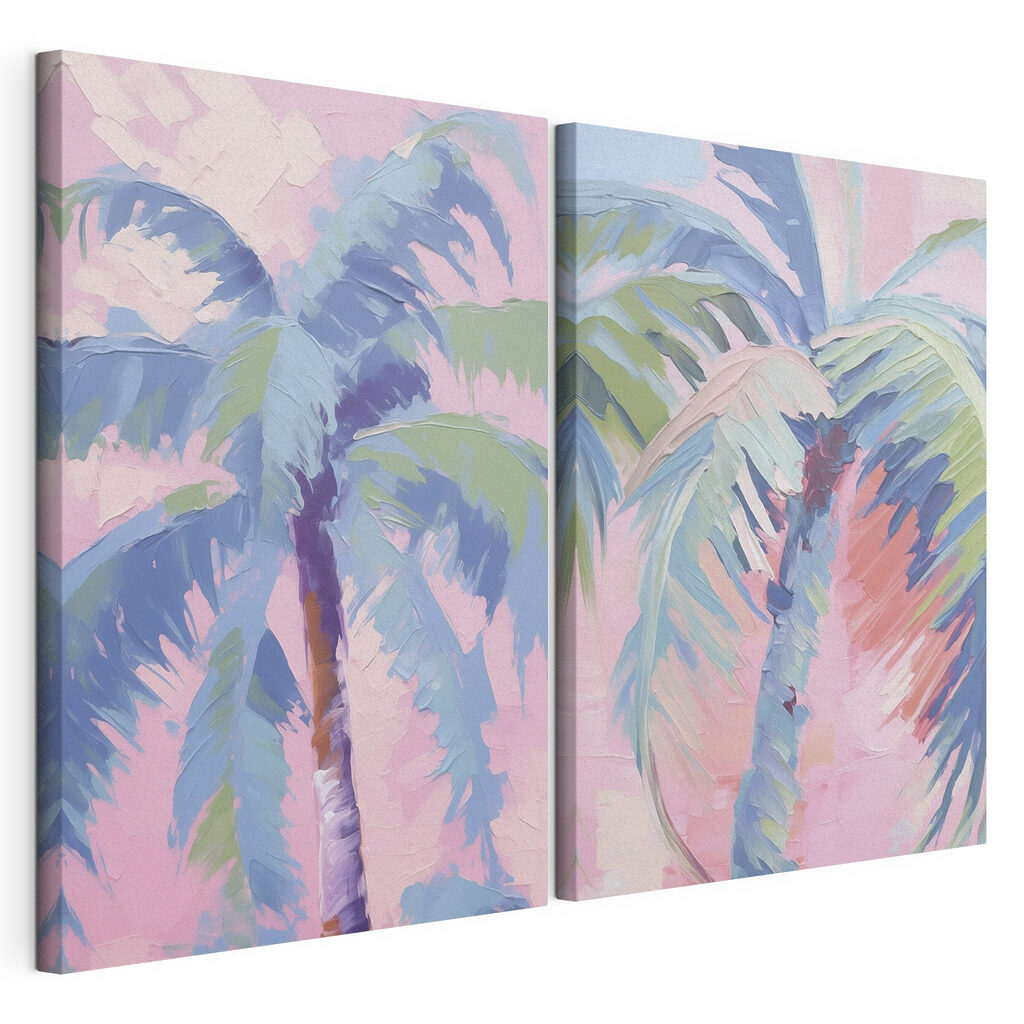 Schilderij van palmbomen — productweergave