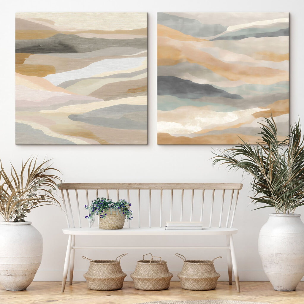 Zachte tinten uit het natuurlijke landschap — interieur 2