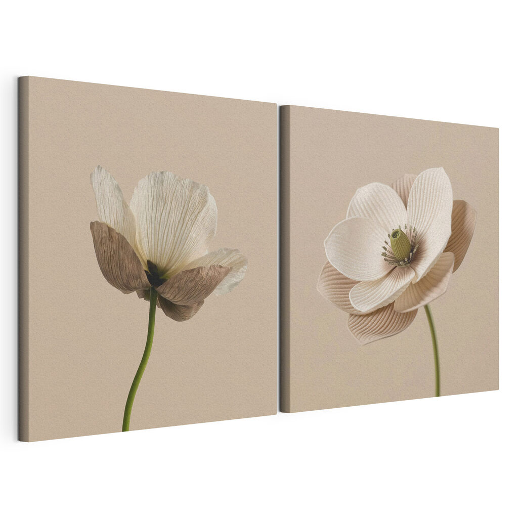 Verfijnde bloemen in zachte tinten — productweergave