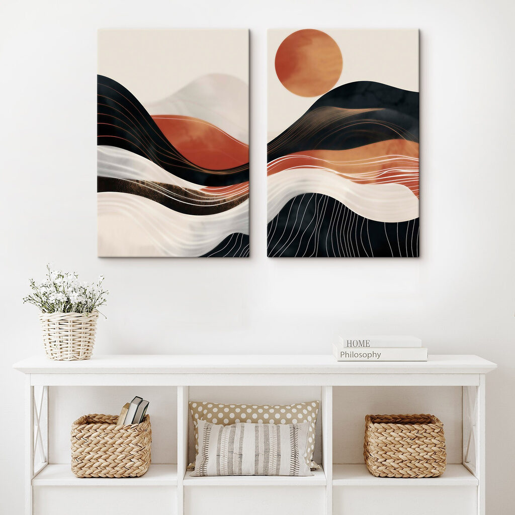 Landschapsschilderij — interieur 2