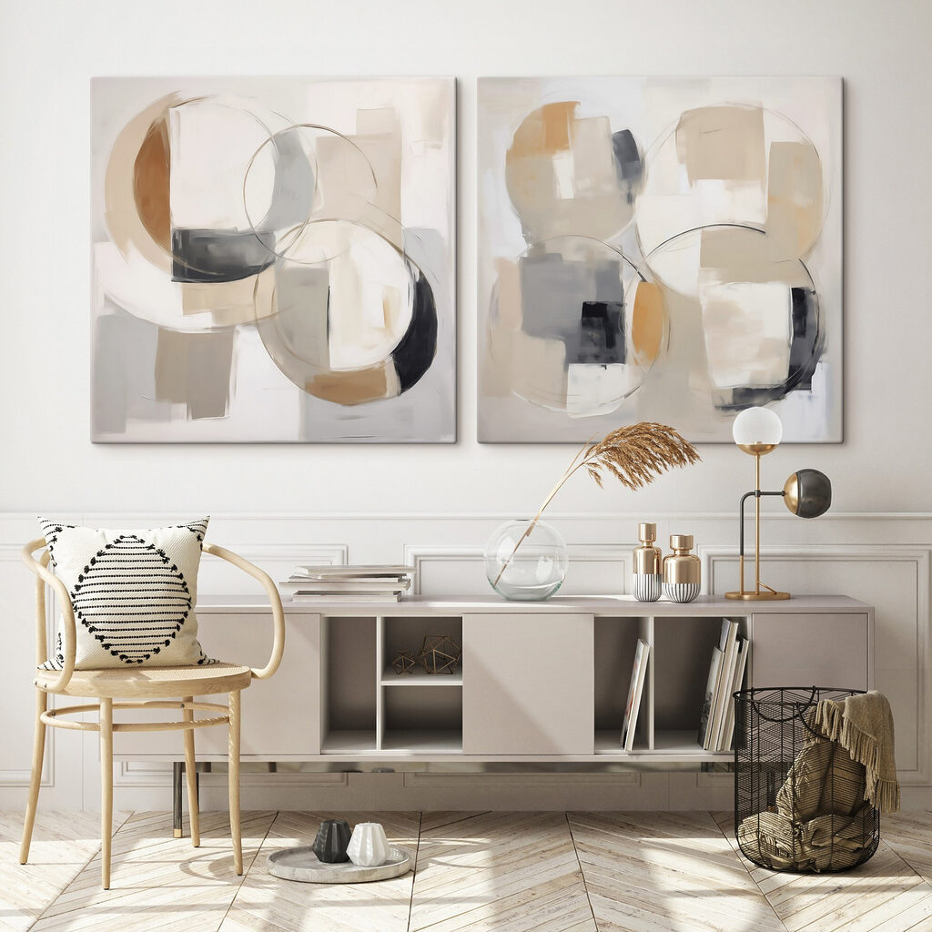 Twee kunstwerken — interieur 2